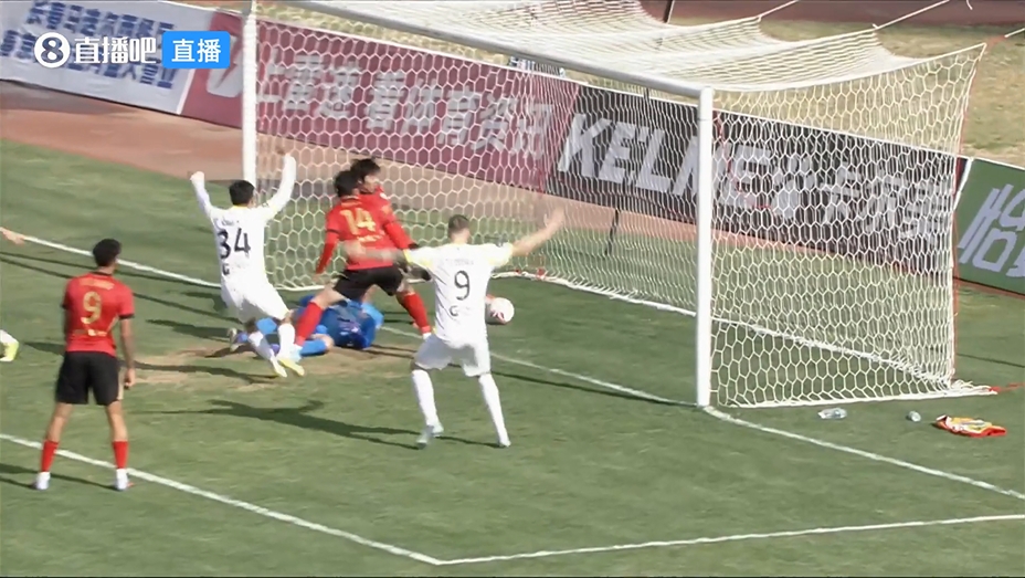 廖均健閃電破門(mén)，廣州豹客場(chǎng)1-0領(lǐng)先亞泰